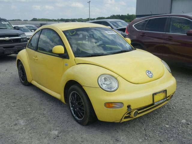 3VWBC21C6YM470625 - 2000 VOLKSWAGEN NEW BEETLE YELLOW photo 1