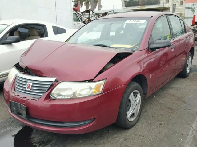 1G8AG52F45Z150625 - 2005 SATURN ION LEVEL BURGUNDY photo 2