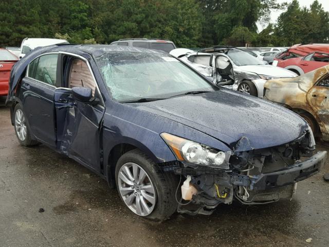 1HGCP2F84BA141167 - 2011 HONDA ACCORD EXL BLUE photo 1