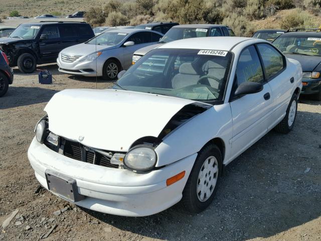 1B3ES47C4WD672475 - 1998 DODGE NEON HIGHL WHITE photo 2