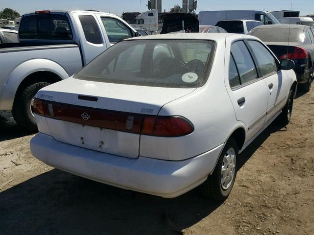 1N4AB41D1VC727585 - 1997 NISSAN SENTRA XE WHITE photo 4