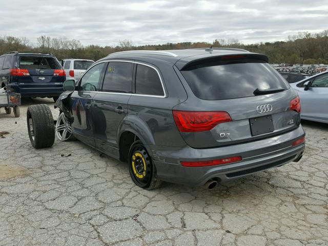 WA1DVAFE3AD002924 - 2010 AUDI Q7 PRESTIG CHARCOAL photo 3