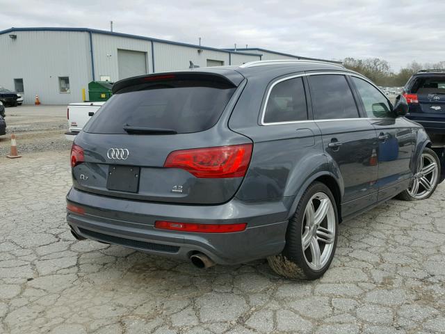 WA1DVAFE3AD002924 - 2010 AUDI Q7 PRESTIG CHARCOAL photo 4