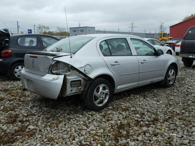 1G2AL58F777130820 - 2007 PONTIAC G5 SE GRAY photo 4