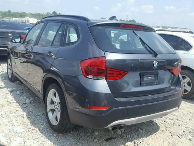 WBAVM1C55EVW52238 - 2014 BMW X1 SDRIVE2 GRAY photo 3