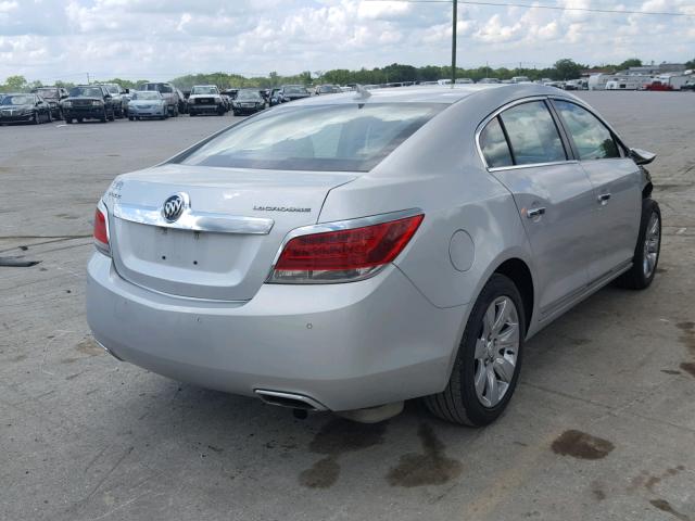 1G4GD5E35CF275184 - 2012 BUICK LACROSSE P SILVER photo 4