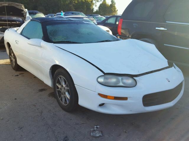 2G1FP22K922125315 - 2002 CHEVROLET CAMARO WHITE photo 1