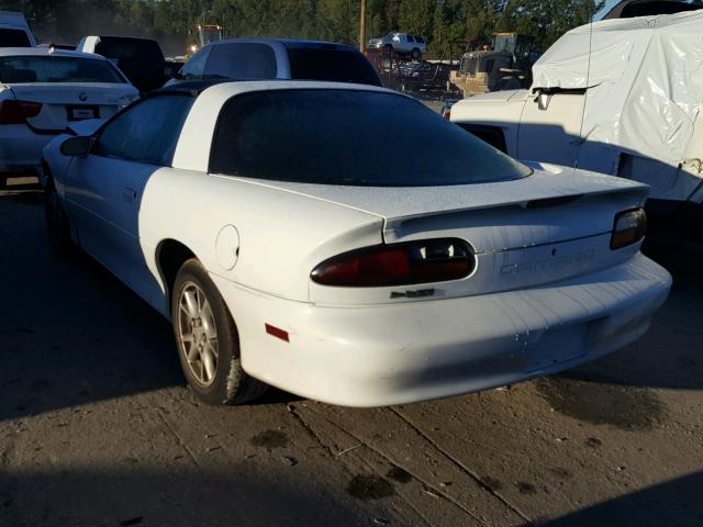 2G1FP22K922125315 - 2002 CHEVROLET CAMARO WHITE photo 3