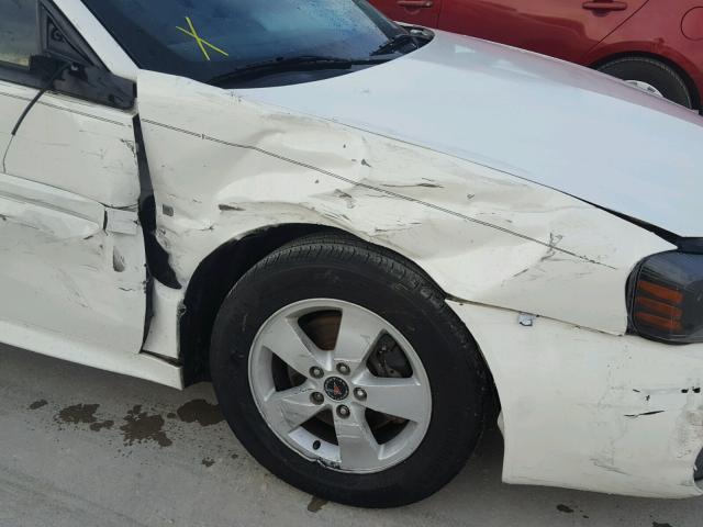 2G2WP552461137683 - 2006 PONTIAC GRAND PRIX WHITE photo 9