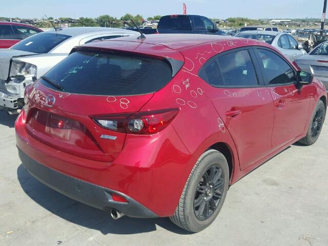 3MZBM1K70FM175445 - 2015 MAZDA 3 SPORT RED photo 4