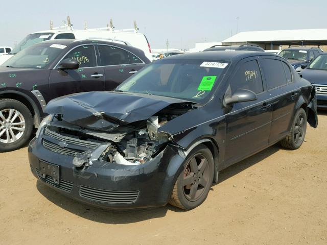 1G1AL55FX67751055 - 2006 CHEVROLET COBALT LT BLACK photo 2