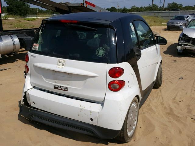 WMEEJ3BA9FK798099 - 2015 SMART FORTWO PUR WHITE photo 4