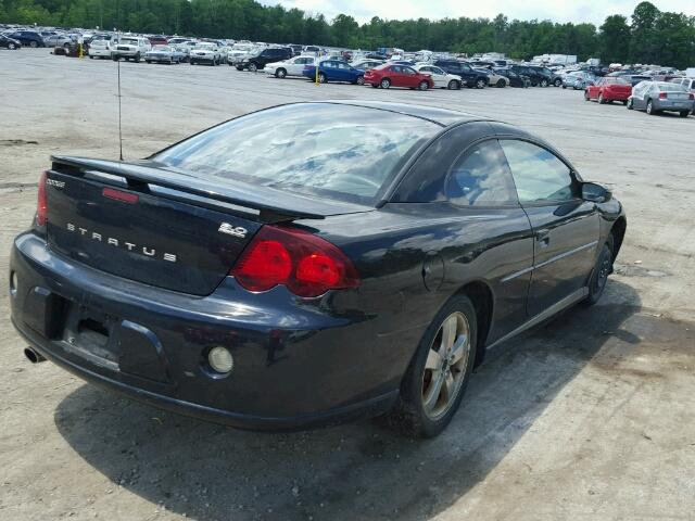 4B3AG52H24E120570 - 2004 DODGE STRATUS R/ BLACK photo 4