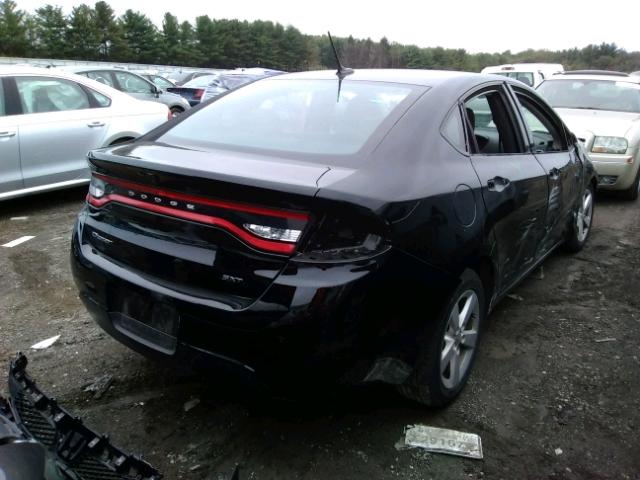 1C3CDFBBXFD405064 - 2015 DODGE DART SXT BLACK photo 4