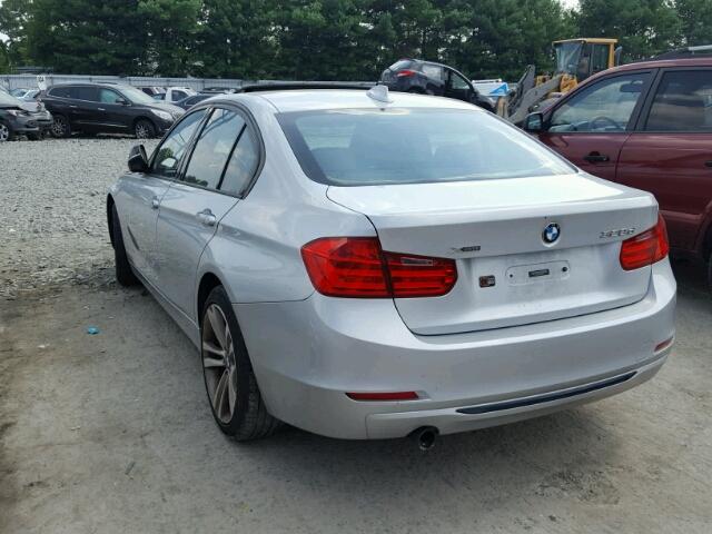 WBA3D5C59EKX98822 - 2014 BMW 328 D SILVER photo 3