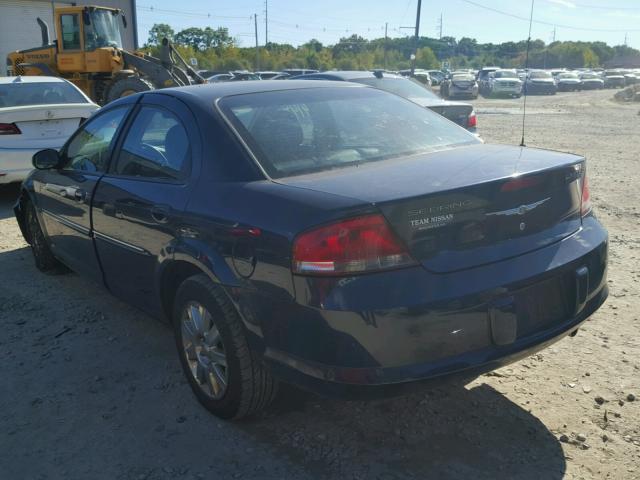 1C3EL66R64N395983 - 2004 CHRYSLER SEBRING BLACK photo 3