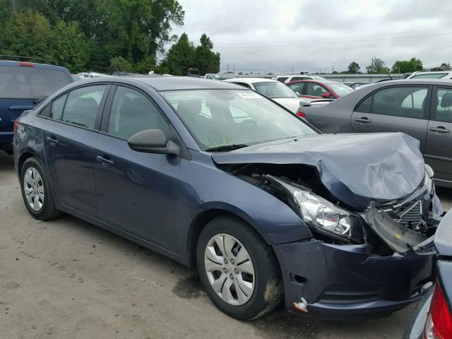 1G1PA5SG0D7163773 - 2013 CHEVROLET CRUZE LS BLUE photo 1