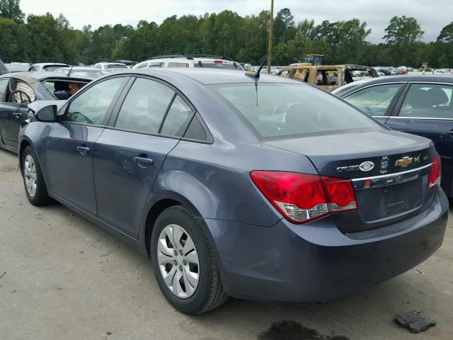 1G1PA5SG0D7163773 - 2013 CHEVROLET CRUZE LS BLUE photo 3