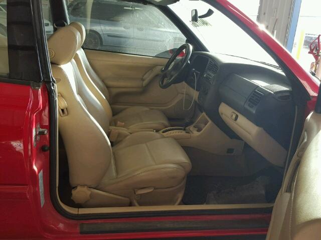 3VWDC21V11M807251 - 2001 VOLKSWAGEN CABRIO GLX 红色 照片 5