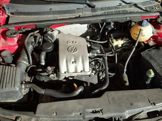 3VWDC21V11M807251 - 2001 VOLKSWAGEN CABRIO GLX 红色 照片 7