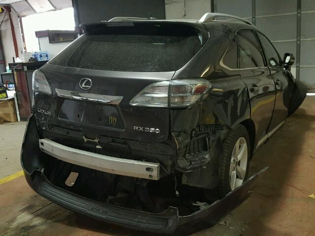 2T2BK1BAXAC062443 - 2010 LEXUS RX 350 GRAY photo 4