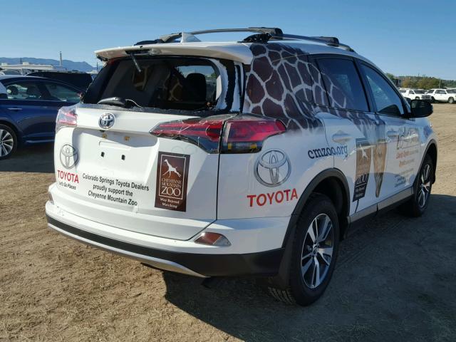 JTMRFREV9JJ217766 - 2018 TOYOTA RAV4 ADVEN WHITE photo 4