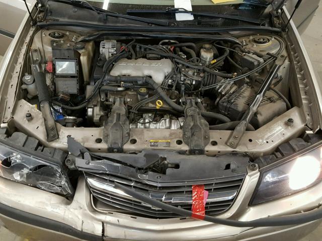 2G1WF55E929189274 - 2002 CHEVROLET IMPALA 金色 照片 7