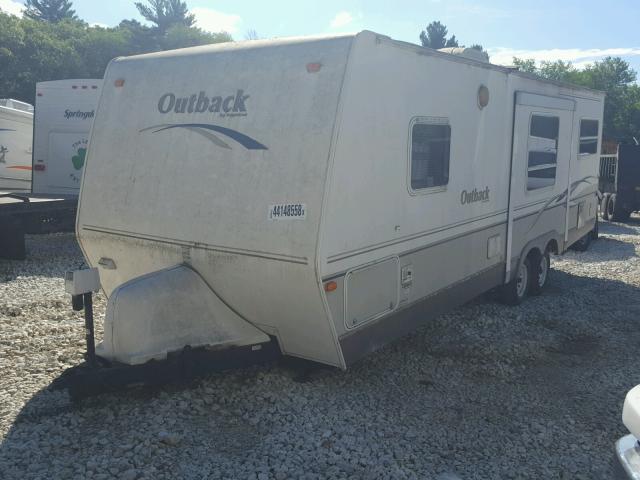 4YDT27R275G913614 - 2005 KEYSTONE OUTBACK WHITE photo 2