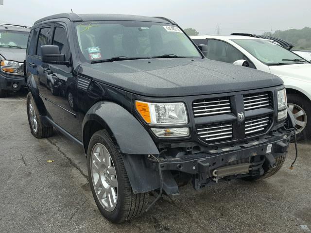 1D4PT4GK3BW606951 - 2011 DODGE NITRO HEAT BLACK photo 1