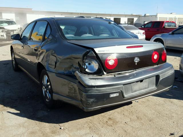 2G1WF52K549305955 - 2004 CHEVROLET IMPALA GRAY photo 3