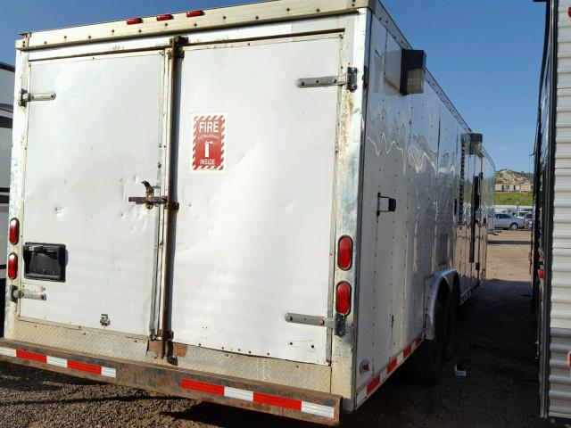 40LW532201P069074 - 2001 UTILITY TRAILER WHITE photo 4