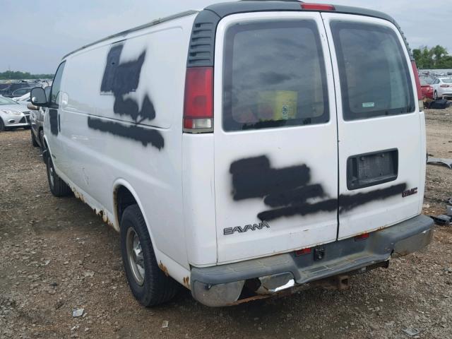 1GTHG39R0X1036440 - 1999 GMC SAVANA G35 WHITE photo 3