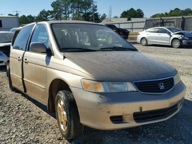 2HKRL18641H597851 - 2001 HONDA ODYSSEY GOLD photo 1