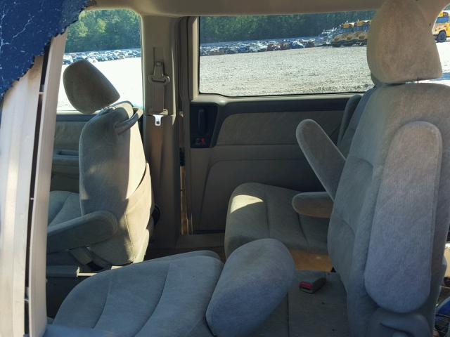 2HKRL18641H597851 - 2001 HONDA ODYSSEY GOLD photo 6