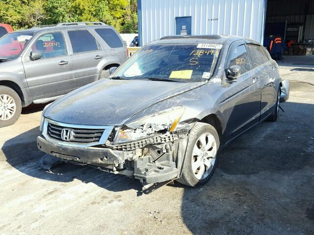 1HGCP2F89AA128493 - 2010 HONDA ACCORD EXL GRAY photo 2