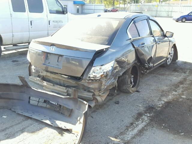 1HGCP2F89AA128493 - 2010 HONDA ACCORD EXL GRAY photo 4