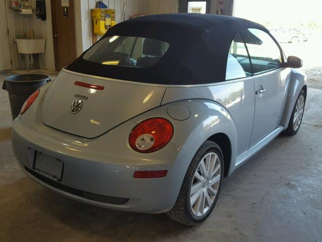 3VWRW3AL2AM009536 - 2010 VOLKSWAGEN NEW BEETLE 蓝色 照片 4