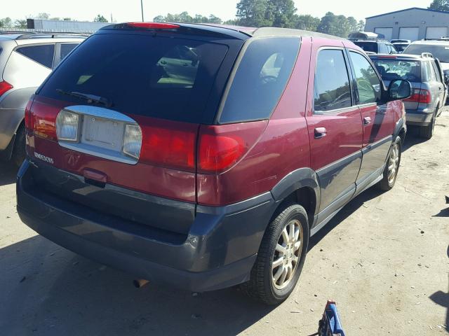 3G5DA03E85S552116 - 2005 BUICK RENDEZVOUS RED photo 4