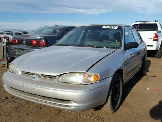 1Y1SK52862Z415417 - 2002 CHEVROLET GEO PRIZM 银色 照片 2