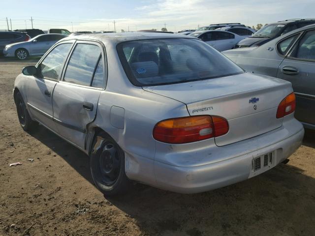1Y1SK52862Z415417 - 2002 CHEVROLET GEO PRIZM 银色 照片 3
