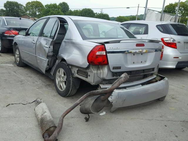 1G1ZT52885F236679 - 2005 CHEVROLET MALIBU LS Gümüş foto 3