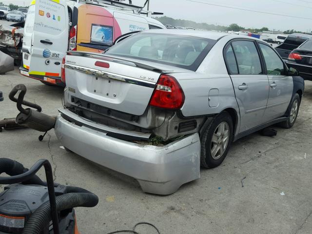 1G1ZT52885F236679 - 2005 CHEVROLET MALIBU LS Gümüş foto 4