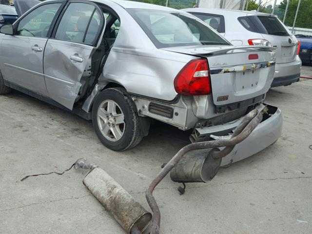 1G1ZT52885F236679 - 2005 CHEVROLET MALIBU LS Gümüş foto 9