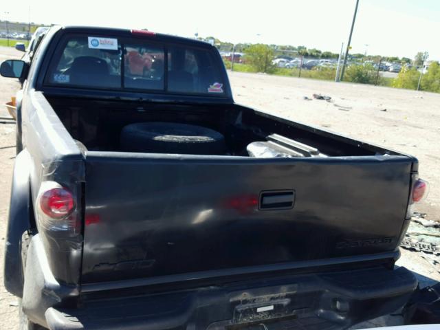 1GCCT19W3Y8252355 - 2000 CHEVROLET S TRUCK BLACK photo 6