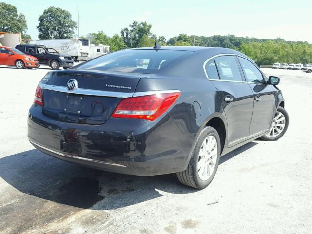 1G4GB5GR9EF103086 - 2014 BUICK LACROSSE BLACK photo 4