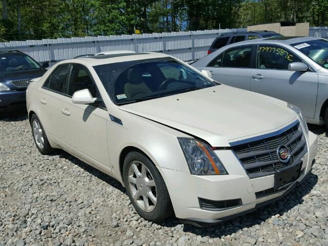 1G6DH577790164663 - 2009 CADILLAC CTS WHITE photo 1