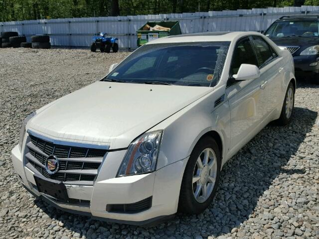 1G6DH577790164663 - 2009 CADILLAC CTS WHITE photo 2