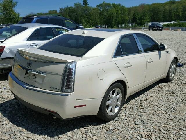 1G6DH577790164663 - 2009 CADILLAC CTS WHITE photo 4