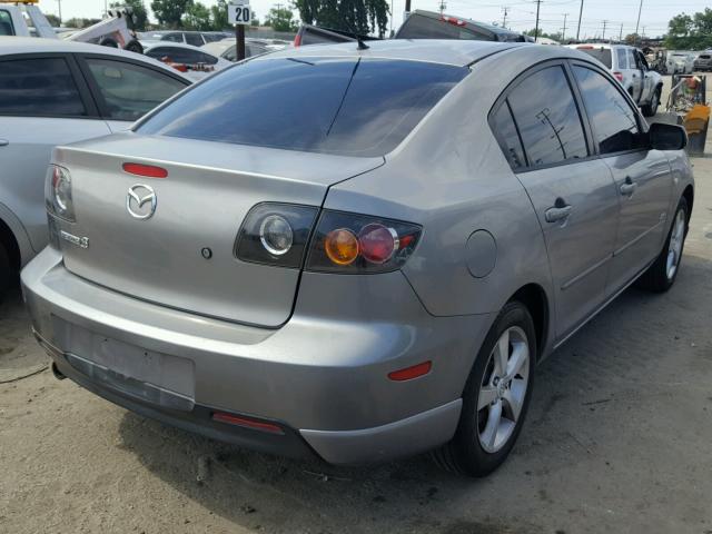 JM1BK124561525471 - 2006 MAZDA 3 S GRAY photo 4