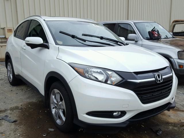 3CZRU6H71GM755112 - 2016 HONDA HR-V EXL WHITE photo 1